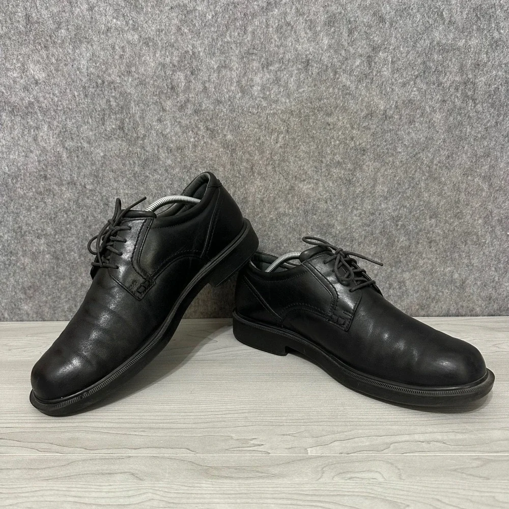 SAS Ambassador Oxford Shoes Mens 11 M Black Leather Lace Up Comfort Casual USA‎